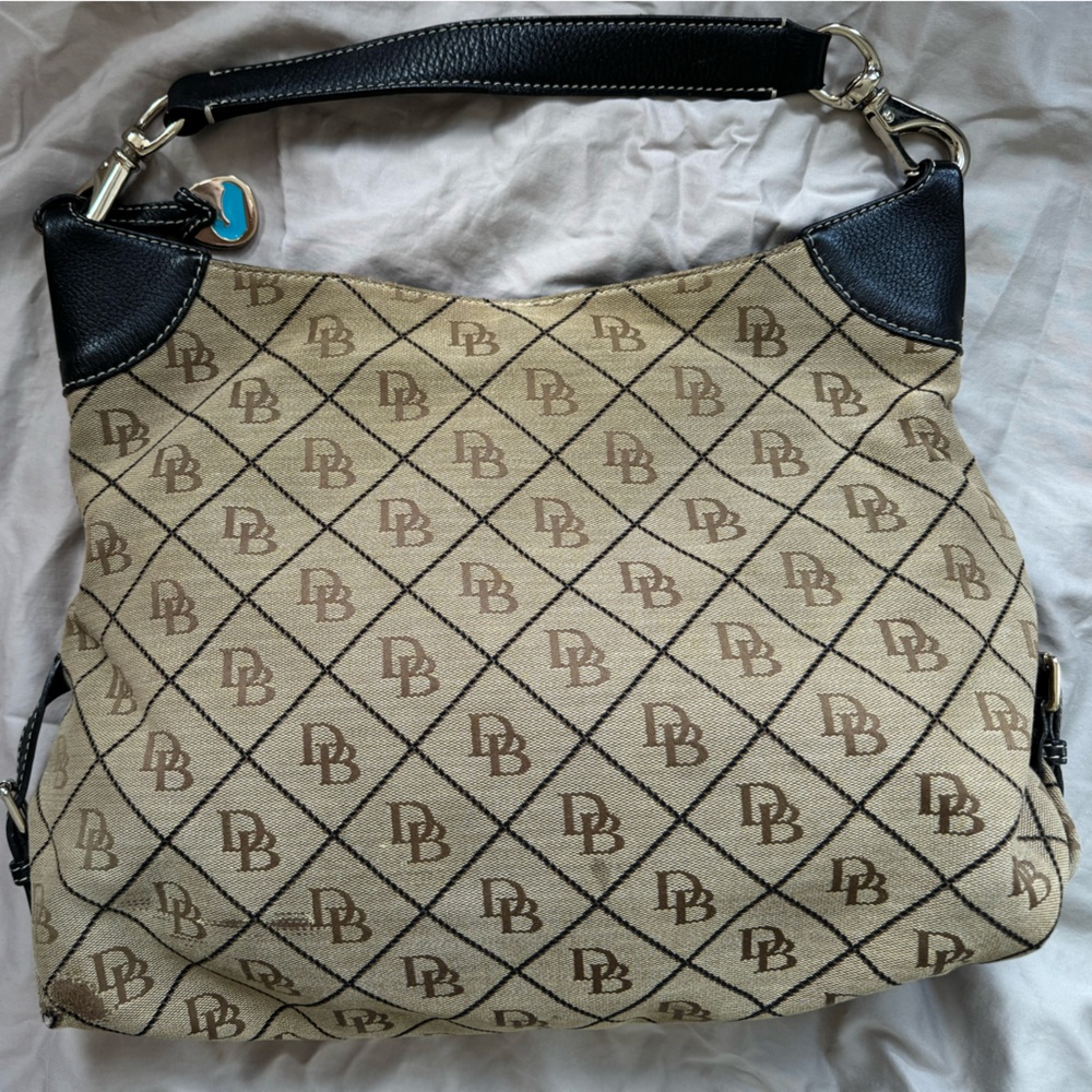 Dooney & Bourke Hobo Slouch Shoulder Bag - brown